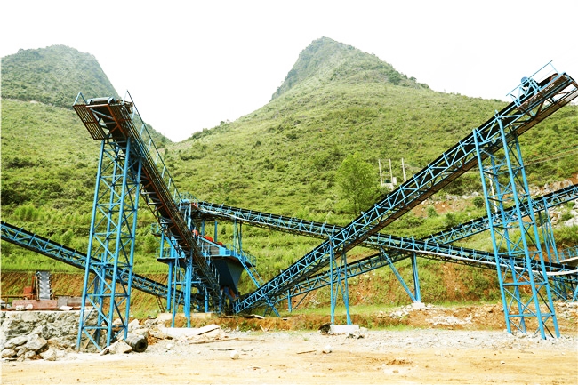 固定的石料生產線